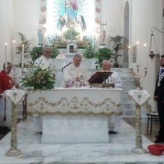 La prima visita del vescovo Cornacchia alla chiesa dello Spirito Santo