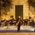 Il Maestro Iacovone al sax baritono