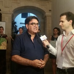 Giuseppe Dalbis intervista Nicola De Matteo presso Palazzo Tedeschi