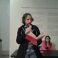 Damiano Nirchio durante una lettura