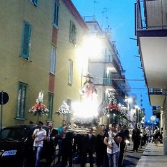 La processione in I traversa Frascolla
