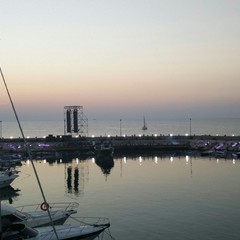 Luce del crepuscolo su cala Porto