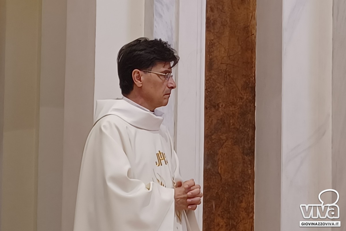 Padre Francesco Depalo - ingresso in Concattedrale