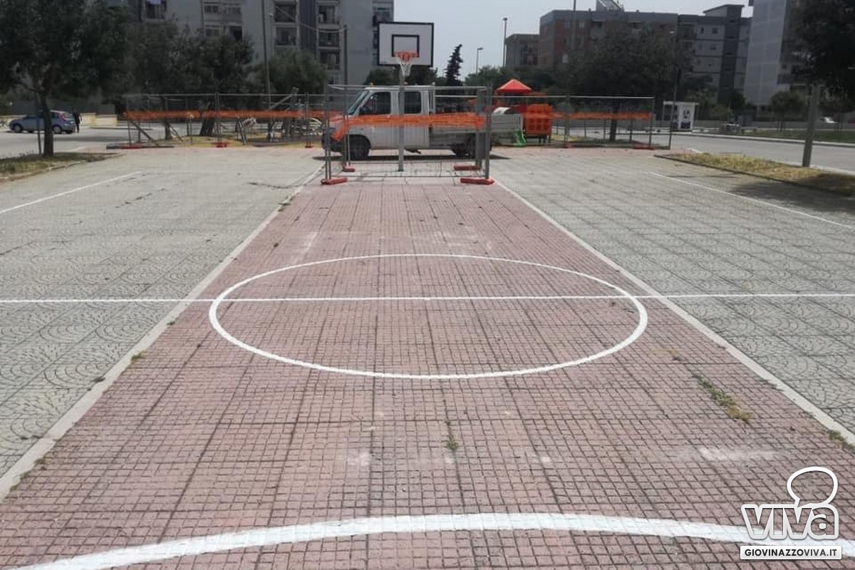 Il campo di street basket