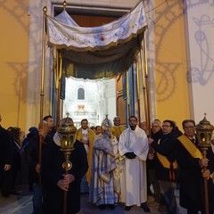 Madonna di Lourdes e processione SS Sacramento