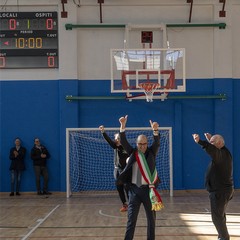 De Giorgi all'inaugurazione del PalaPalmiotto: «Tempio dello sport»