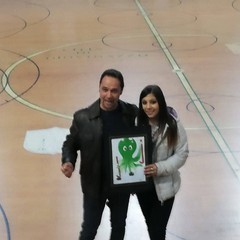 La premiazione del concorso "Scegli la Mascotte per le Finali"