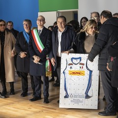 De Giorgi all'inaugurazione del PalaPalmiotto: «Tempio dello sport»