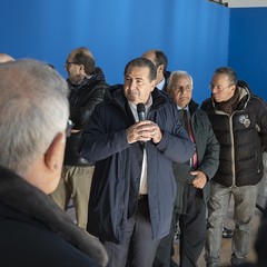 De Giorgi all'inaugurazione del PalaPalmiotto: «Tempio dello sport»