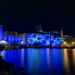 Levante illuminato dalle Christmas Lights