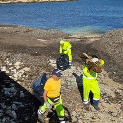 Pulizia foce Lama Castello