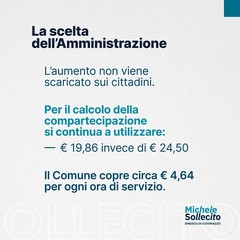 Il sunto in quadri proposto dal Sindaco