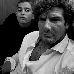 Fabio Scaravilli sul set