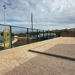 Lavori al Campo Sportivo