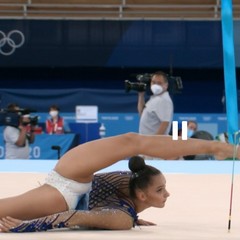 Ginnastica ritmica, splendido bronzo olimpico per Alina Harnasko