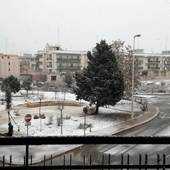 Piazzetta Cairoli innevata