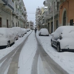 Neve a Giovinazzo 7 gennaio 2017