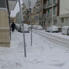 Neve a Giovinazzo 7 gennaio 2017