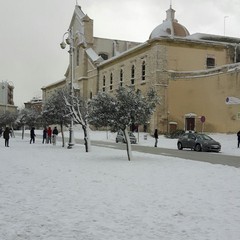 San Domenico sotto la neve