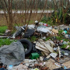 Rifiuti senza fine sulla strada provinciale 88