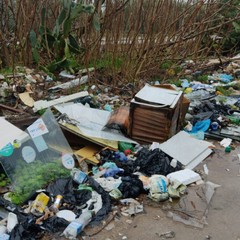 Rifiuti senza fine sulla strada provinciale 88