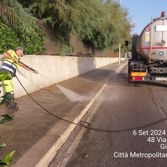 Pulizia e lavaggio strade e scuole