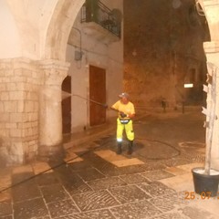 Lavaggio strade Giovinazzo
