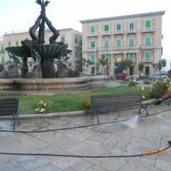 Lavaggio strade Giovinazzo