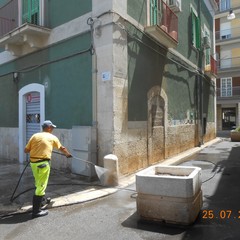Lavaggio strade Giovinazzo