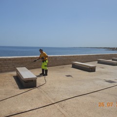 Lavaggio strade Giovinazzo