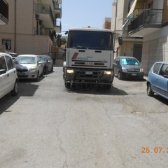 Lavaggio strade Giovinazzo