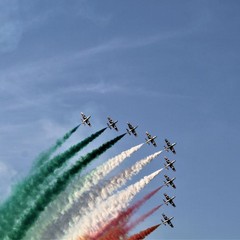 Frecce Tricolori su Giovinazzo - 2023