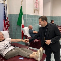 Mons. Turturro benedici i donatori della Fratres Giovinazzo