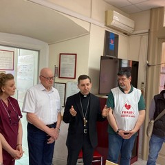 Mons. Turturro benedici i donatori della Fratres Giovinazzo