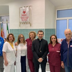 Mons. Turturro benedici i donatori della Fratres Giovinazzo