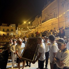 Il quadro della Madonna di Corsignano in Cala Porto