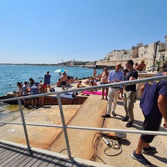 rampa di accesso al mare