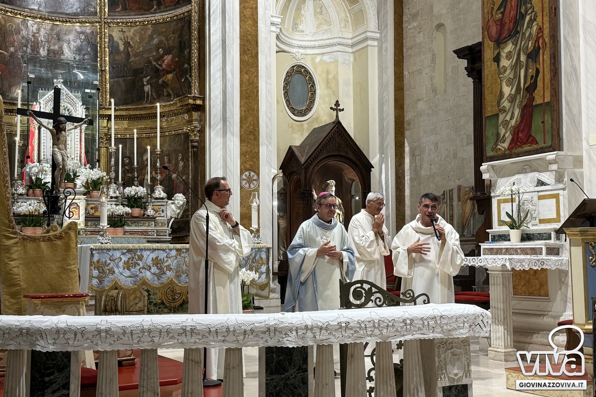 Il ringraziamento al vescovo di padre Francesco