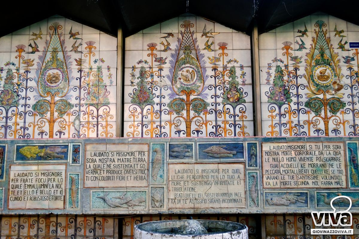 Fontana Cantico delle Creature Villa Spada