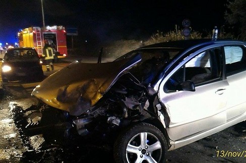 L'incidente lungo la litoranea per Molfetta