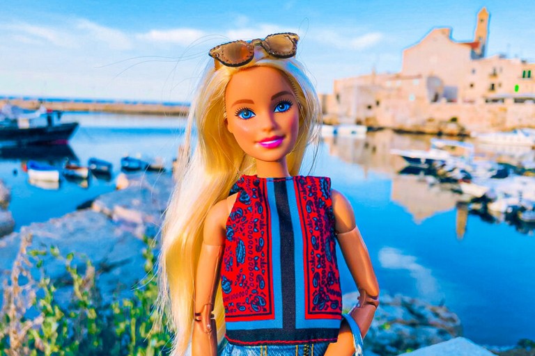 Barbie in Cala Porto. <span>Foto Gabriele Del Buono e Pietro Milella</span>