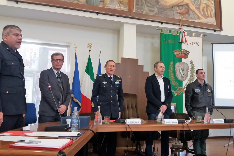 Conferenza stampa per l'inaugurazione a Levante. <span>Foto Gianluca Battista</span>