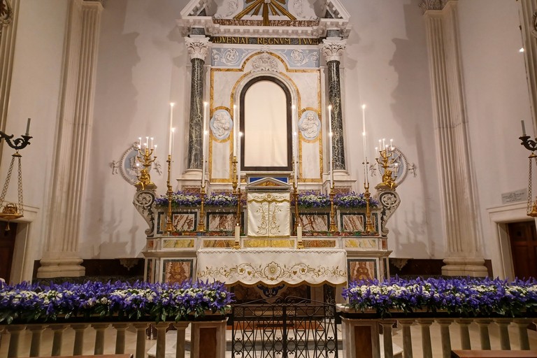 Altare della Reposizione Sant'Agostino - 2024. <span>Foto Giuseppe Dalbis</span>