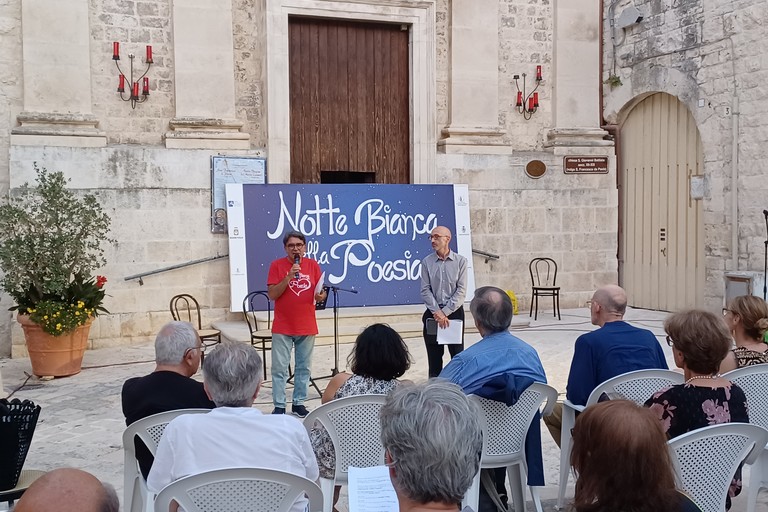 Notte Bianca della Poesia. <span>Foto Gianluca Battista</span>