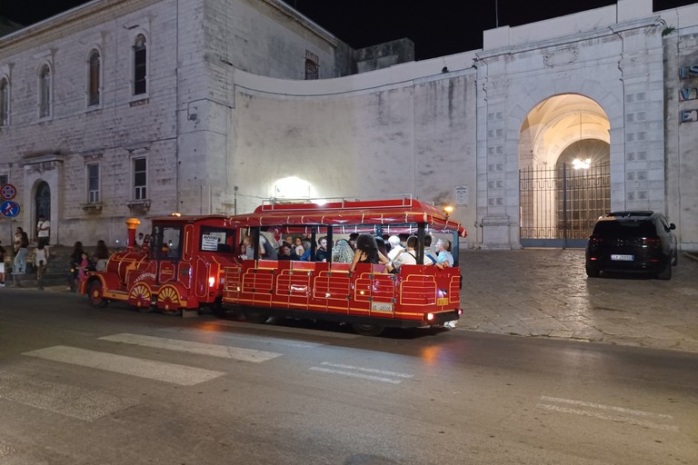 Trenino navetta. <span>Foto Gianluca Battista</span>
