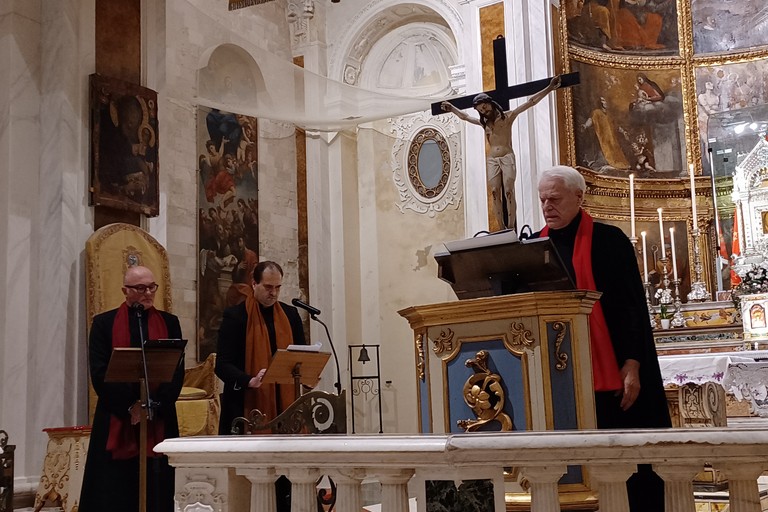 Gerardo Placido in scena. <span>Foto Gianluca Battista</span>