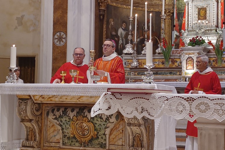 Santa messa per San Tommaso. <span>Foto Gianluca Battista</span>
