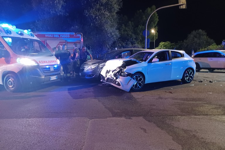Incidente tra Giovinazzo e S.Spirito. <span>Foto Gianluca Battista</span>