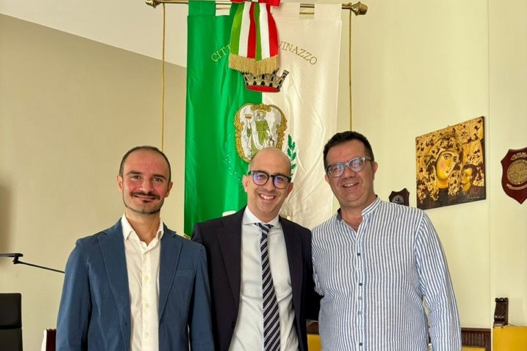 Savino Alberto Rucci con Sollecito ed Arbore