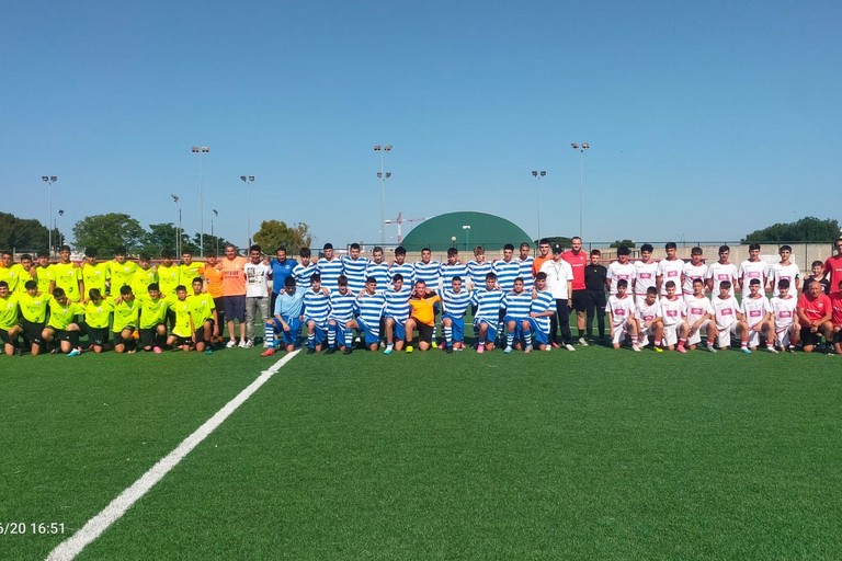 La Bruno Soccer School ha ospitato a Giovinazzo i greci del Kastella F.C.